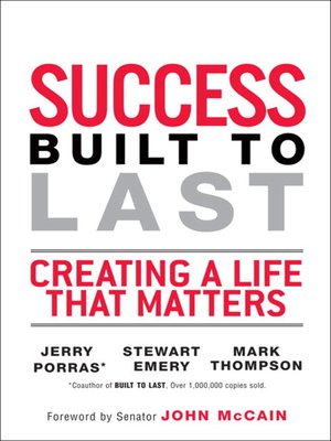 cover image of Success Built to Last
